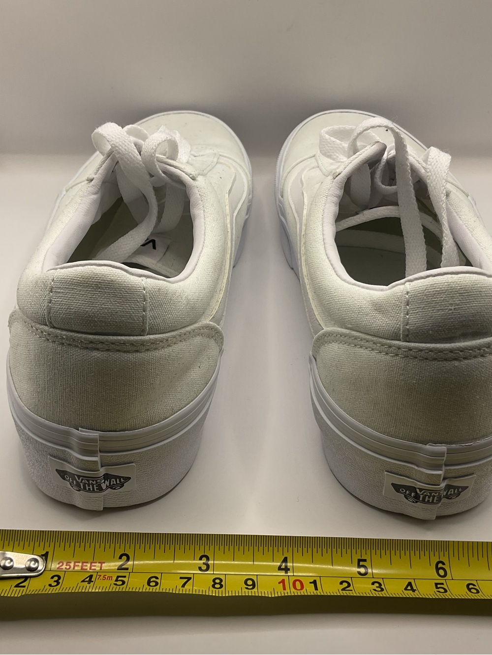 Vans Ward Sneakers Low-Top Lace Up Signature Rubber Waffle Outsole Size Women 10 - Picture 8 of 10